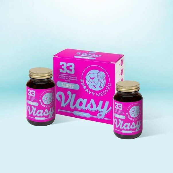 vitaminy na vlasy Zdravý medvěd light vitaminy na vlasy Zdravý medvěd light