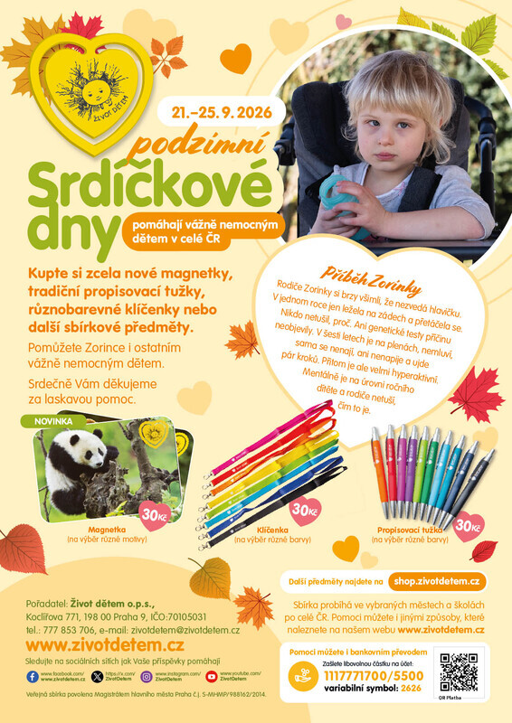 podzimní Srdíčkové dny podzimní Srdíčkové dny